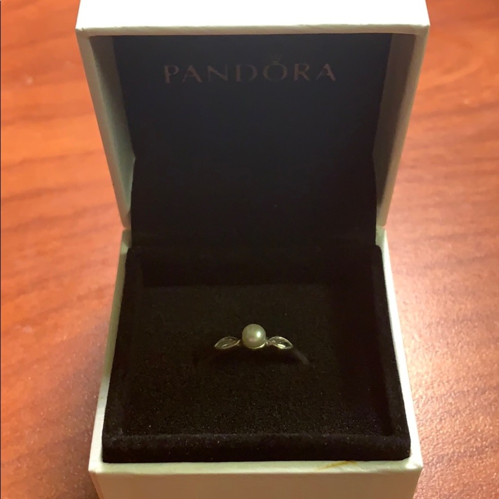 Pearl Pandora Ring